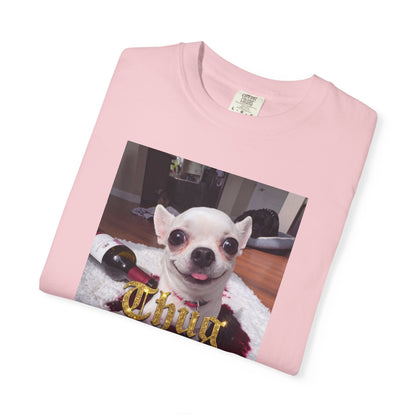 Jeffy’s Wine Spill T-Shirt – Funny Chihuahua Mess Tee