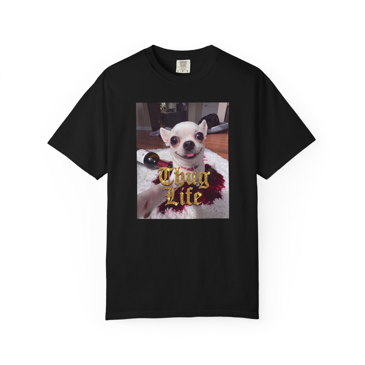 Jeffy’s Wine Spill T-Shirt – Funny Chihuahua Mess Tee