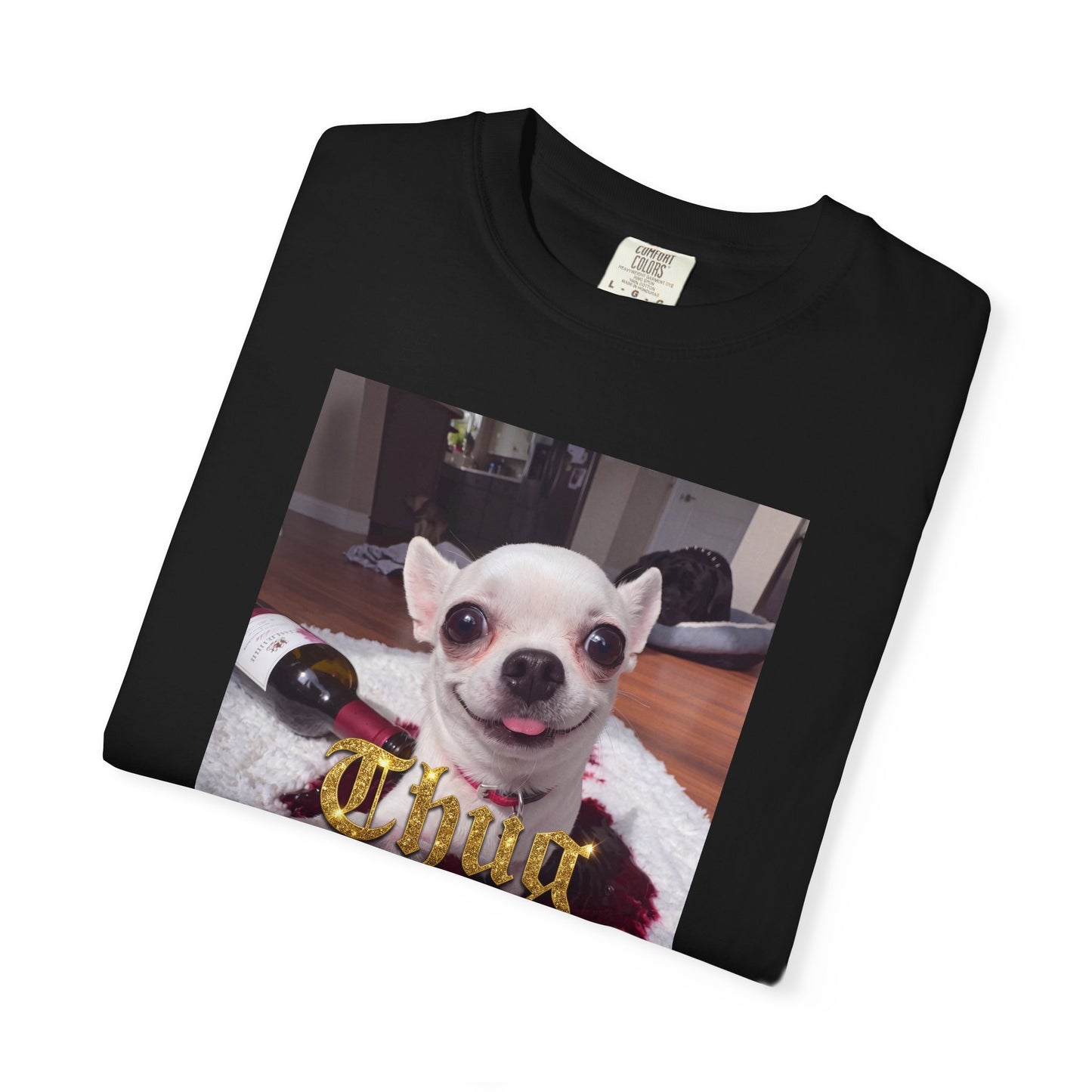 Jeffy’s Wine Spill T-Shirt – Funny Chihuahua Mess Tee