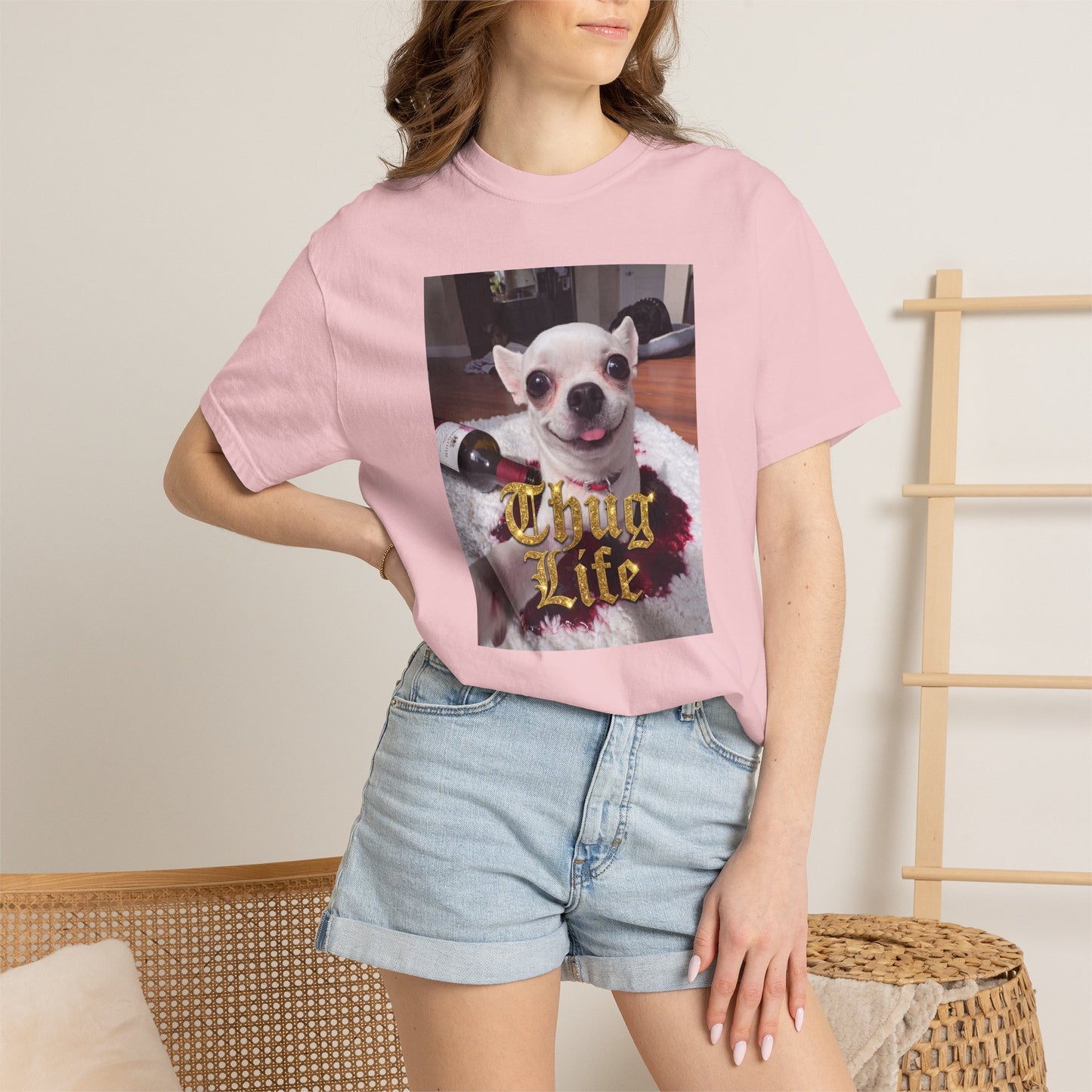 Jeffy’s Wine Spill T-Shirt – Funny Chihuahua Mess Tee
