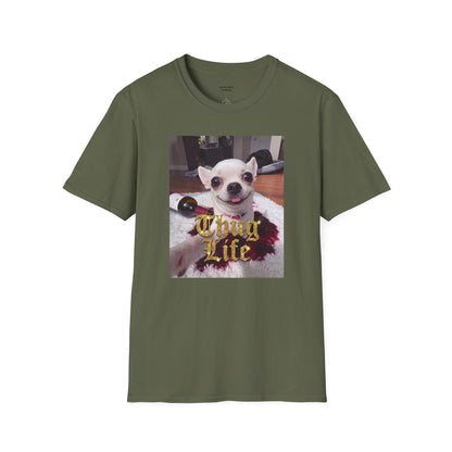 Jeffy’s Wine Spill T-Shirt – Funny Chihuahua 'Thug' Tee