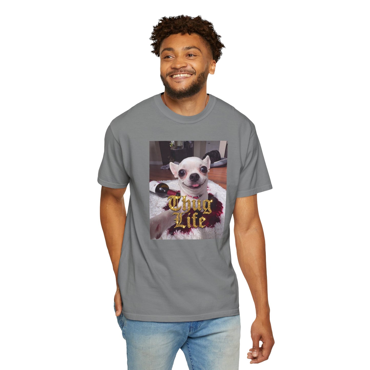 Jeffy’s Wine Spill T-Shirt – Funny Chihuahua Mess Tee
