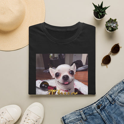 Jeffy’s Wine Spill T-Shirt – Funny Chihuahua 'Thug' Tee