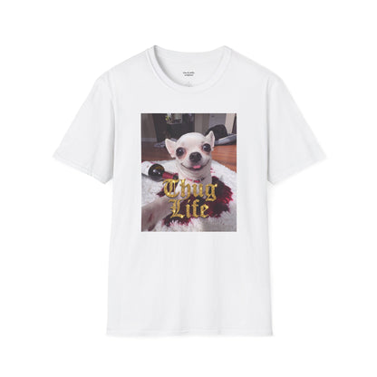 Jeffy’s Wine Spill T-Shirt – Funny Chihuahua 'Thug' Tee