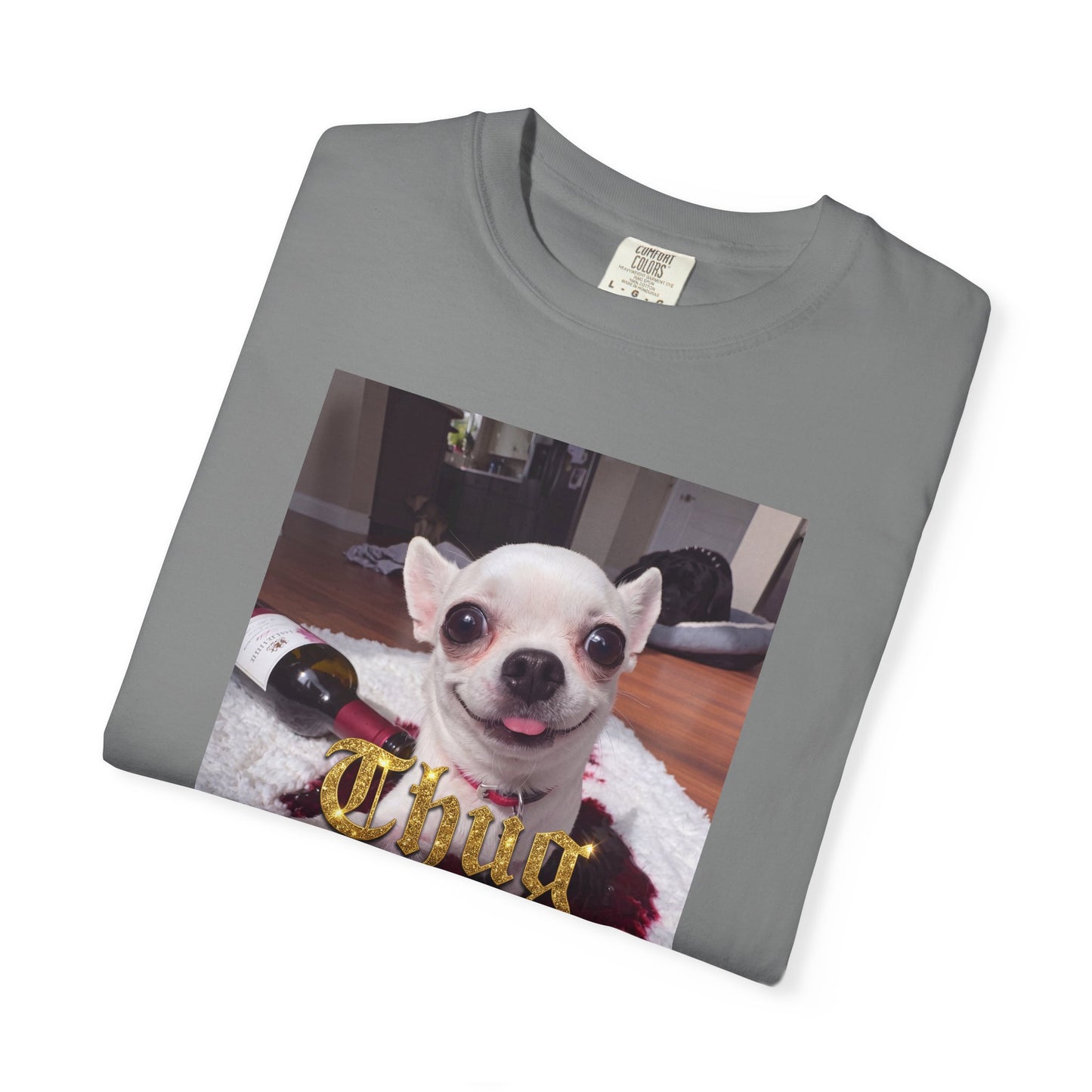 Jeffy’s Wine Spill T-Shirt – Funny Chihuahua Mess Tee