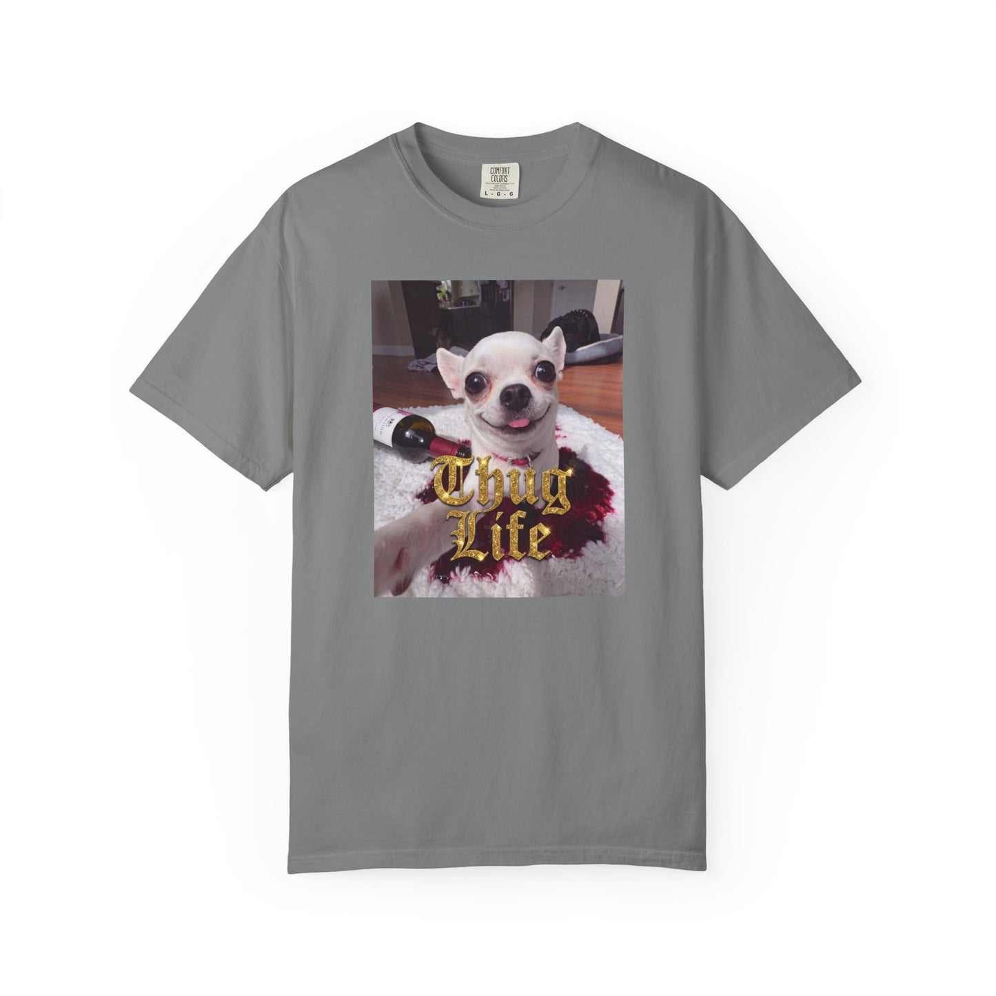 Jeffy’s Wine Spill T-Shirt – Funny Chihuahua Mess Tee
