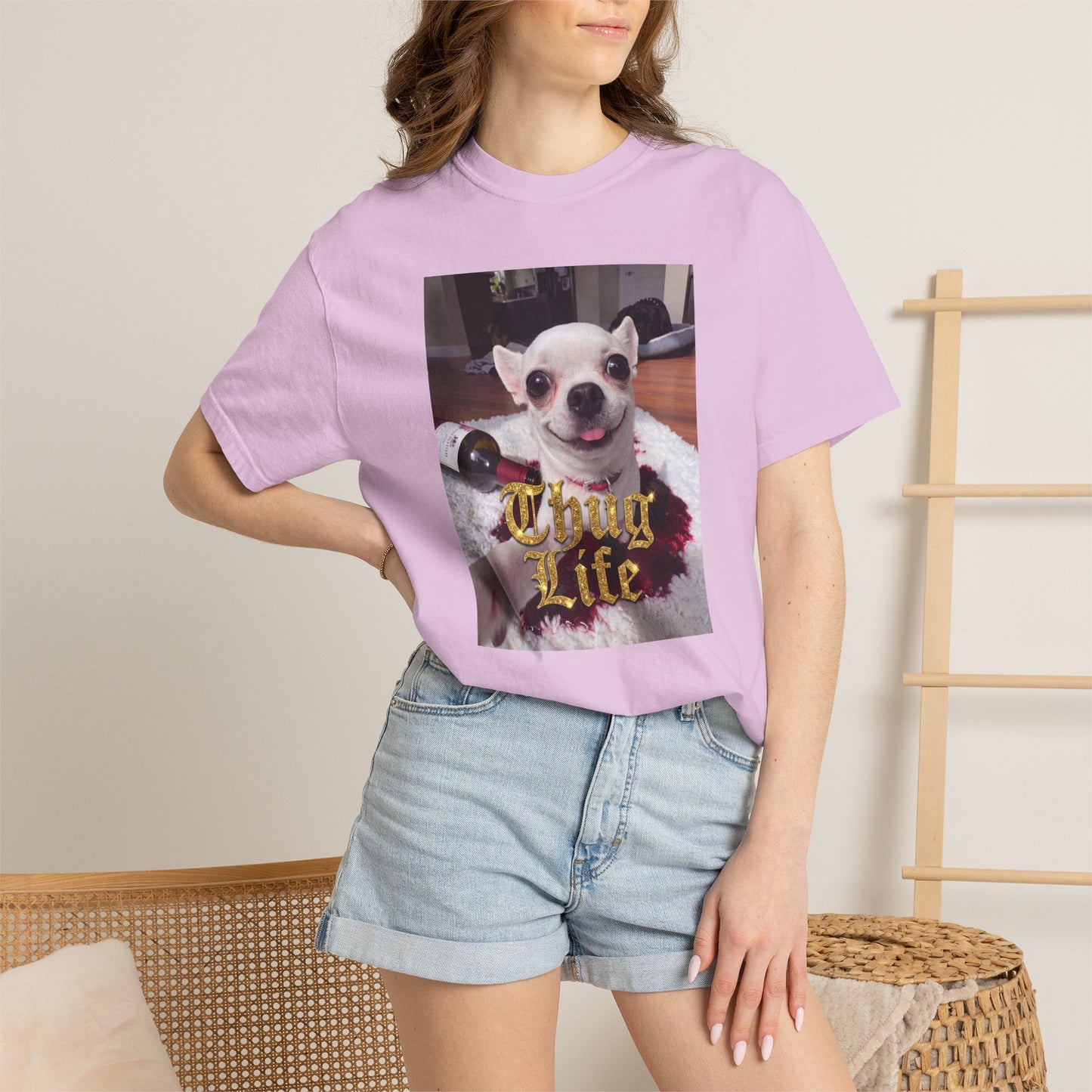 Jeffy’s Wine Spill T-Shirt – Funny Chihuahua Mess Tee