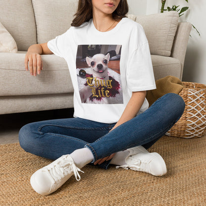 Jeffy’s Wine Spill T-Shirt – Funny Chihuahua 'Thug' Tee