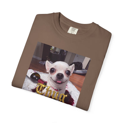 Jeffy’s Wine Spill T-Shirt – Funny Chihuahua Mess Tee