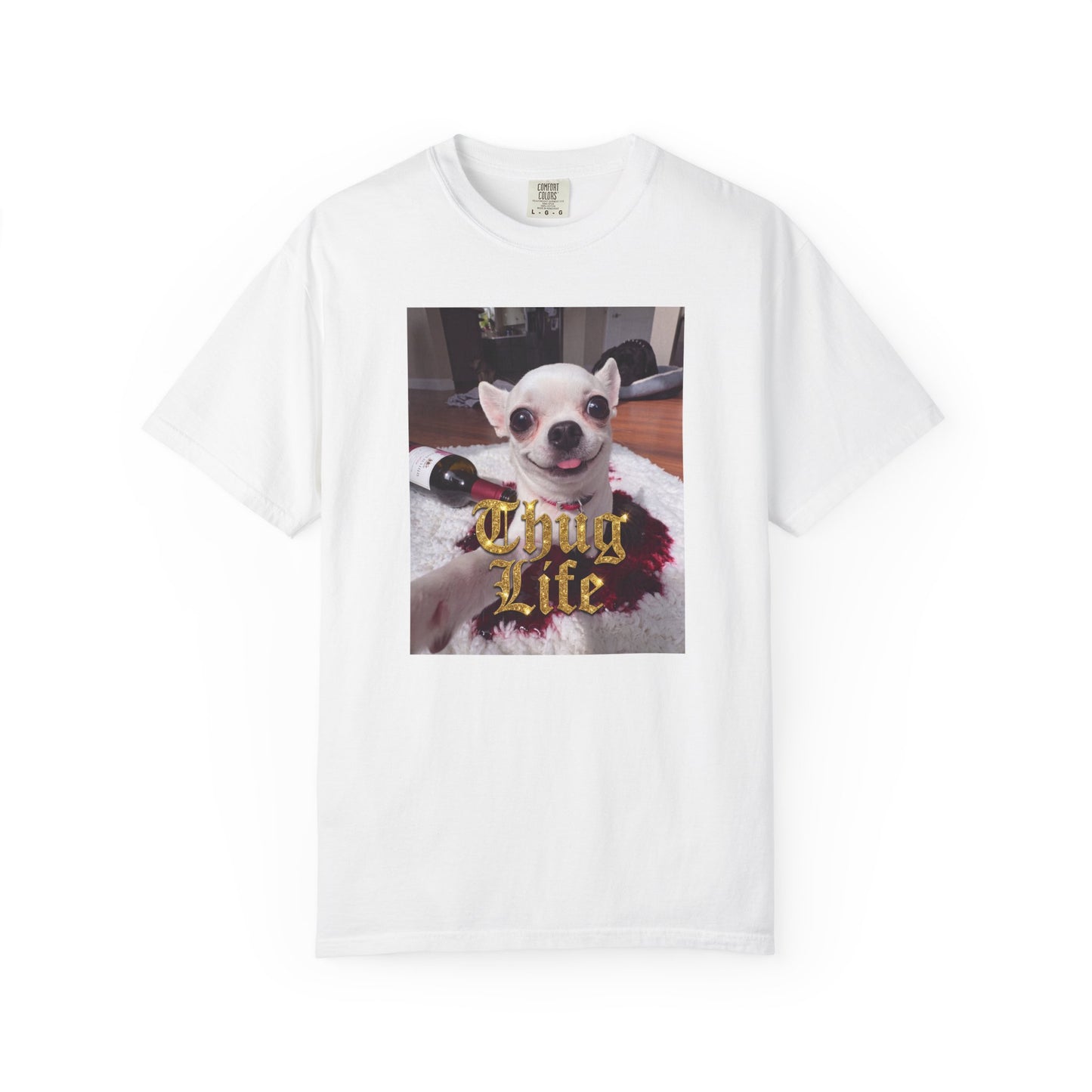 Jeffy’s Wine Spill T-Shirt – Funny Chihuahua Mess Tee