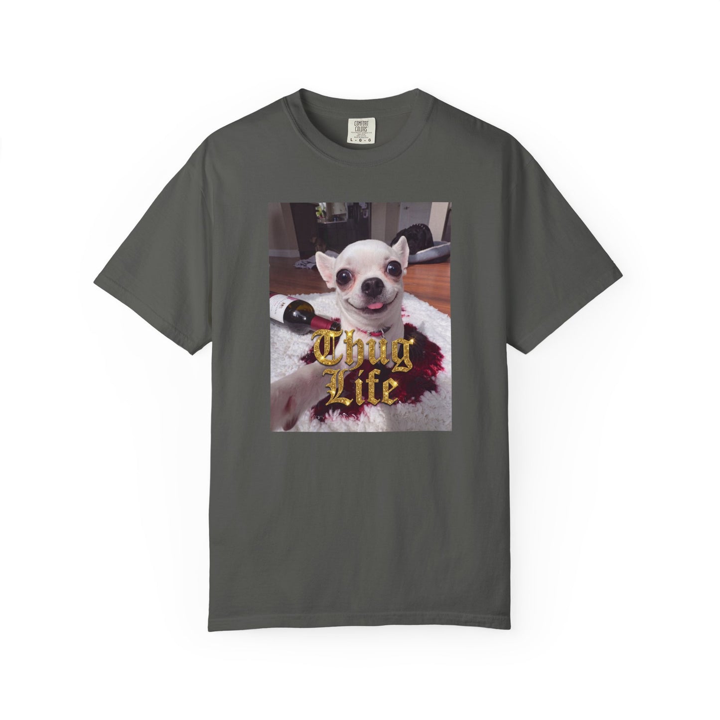 Jeffy’s Wine Spill T-Shirt – Funny Chihuahua Mess Tee