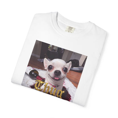 Jeffy’s Wine Spill T-Shirt – Funny Chihuahua Mess Tee