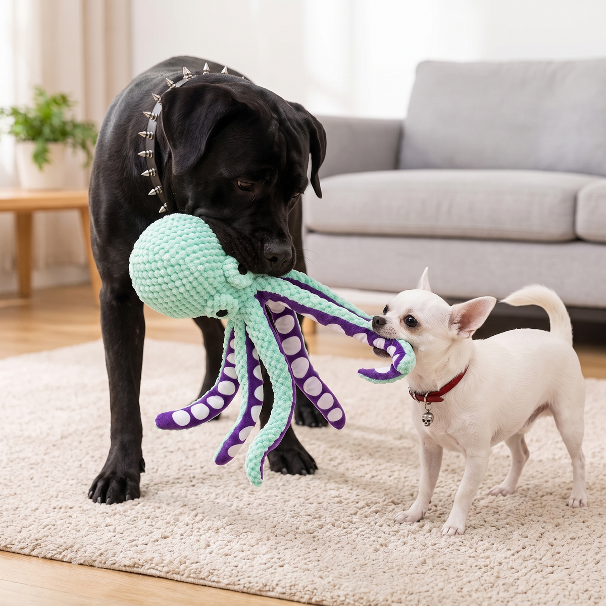 Interactive Pet Dog & Cat Teeth Cleaning Chew Toy