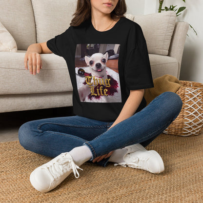 Jeffy’s Wine Spill T-Shirt – Funny Chihuahua 'Thug' Tee