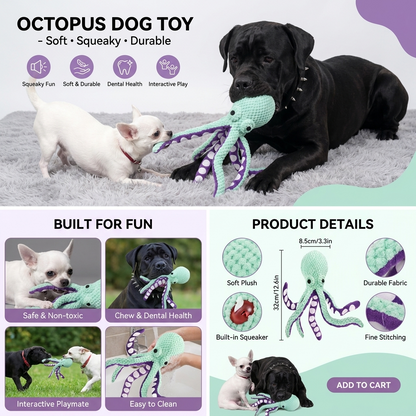 Interactive Pet Dog & Cat Teeth Cleaning Chew Toy